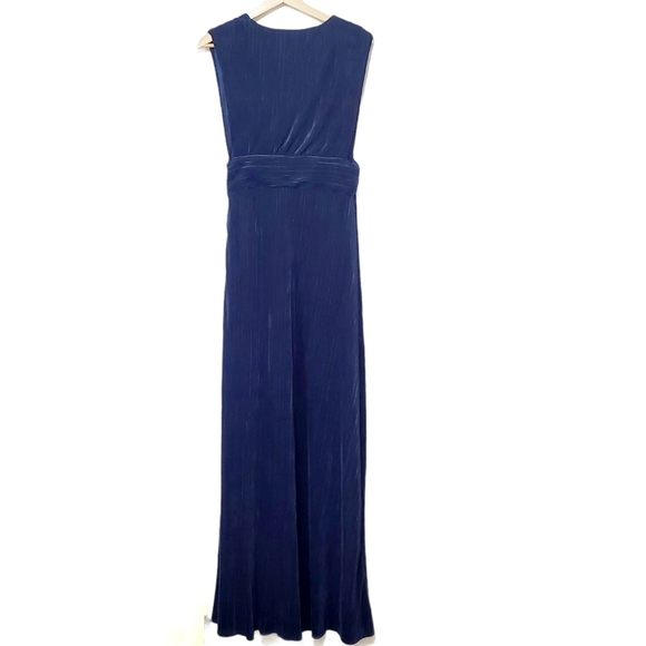 Missguided Prom Formal Gown Size 8 Navy-worn once - Picture 3 of 7